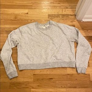 H&M boxy cropped sweatshirt